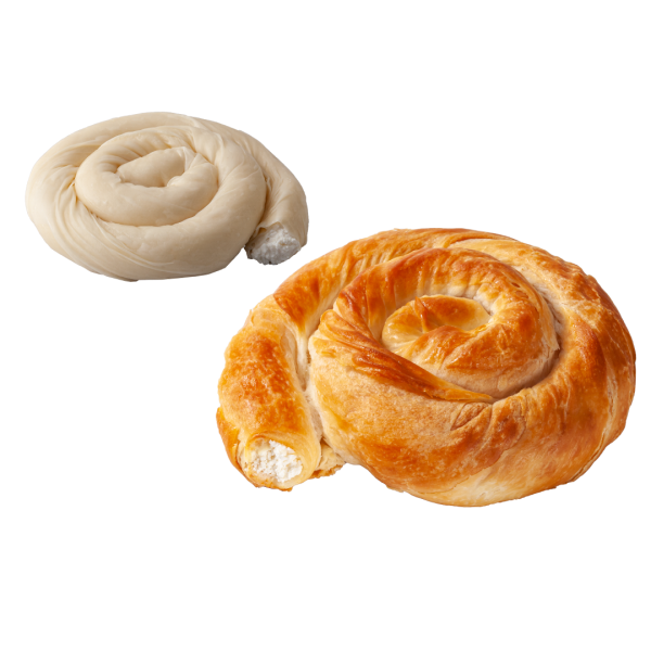 Börek w kształcie spirali z serem