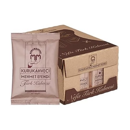 MEHMET EFENDİ TÜRK KAHVESİ   100 Gr 25 Lİ KOLİ (25x100 )
