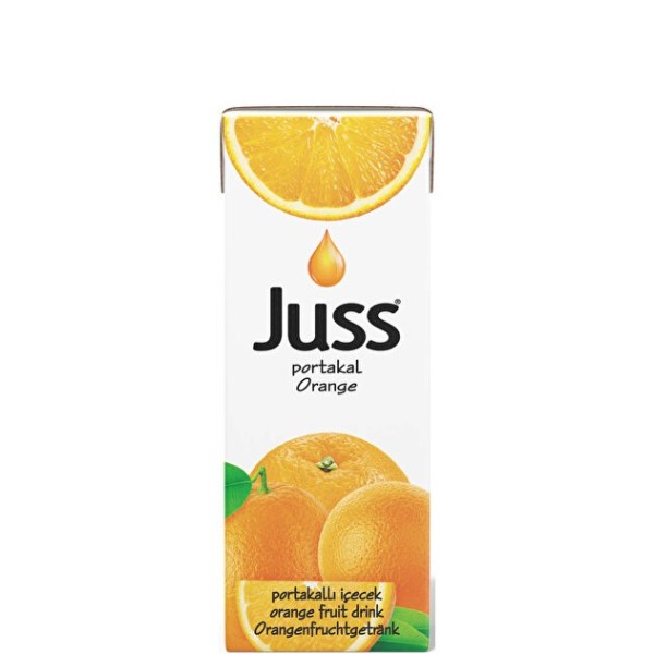 JUSS 200 Ml SLİM PORTAKAL İÇECEK 27X 200 ML