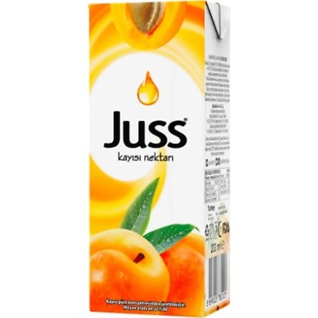 JUSS 200 Ml SLİM  KAYSI   İÇECEK 27 X 200 ML