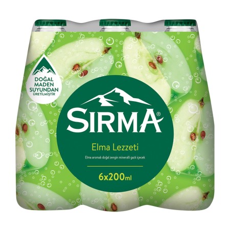 SIRMA SODA ELMA 0,20 LT  6x4