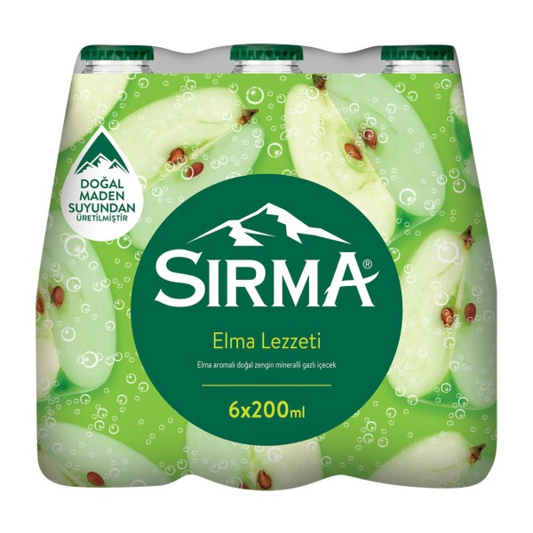 SIRMA SODA ELMA 0,20 LT  6x4