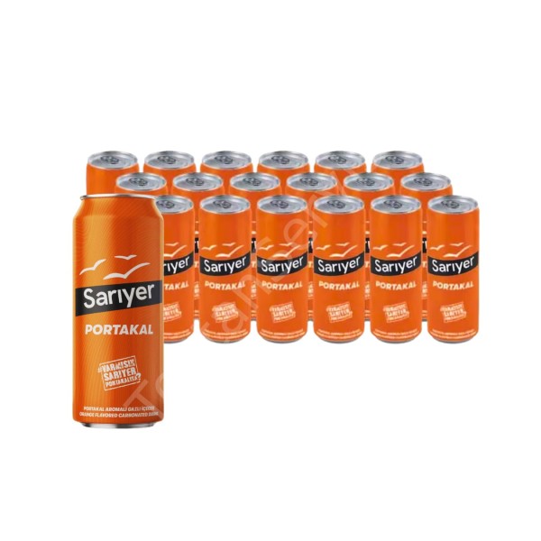 SARIYER  330 Ml TNK GAZOZ PORTAKAL (24x)
